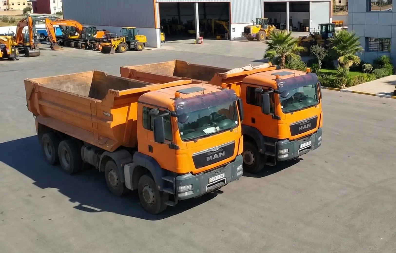 Camion MAN benne - TransApp