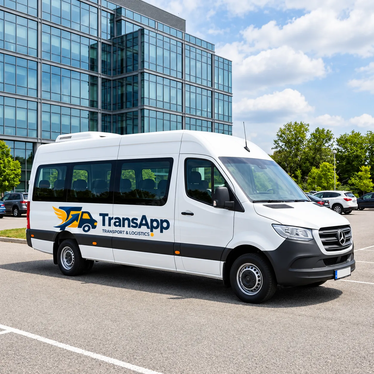 Minibus Van pour personnel - TransApp